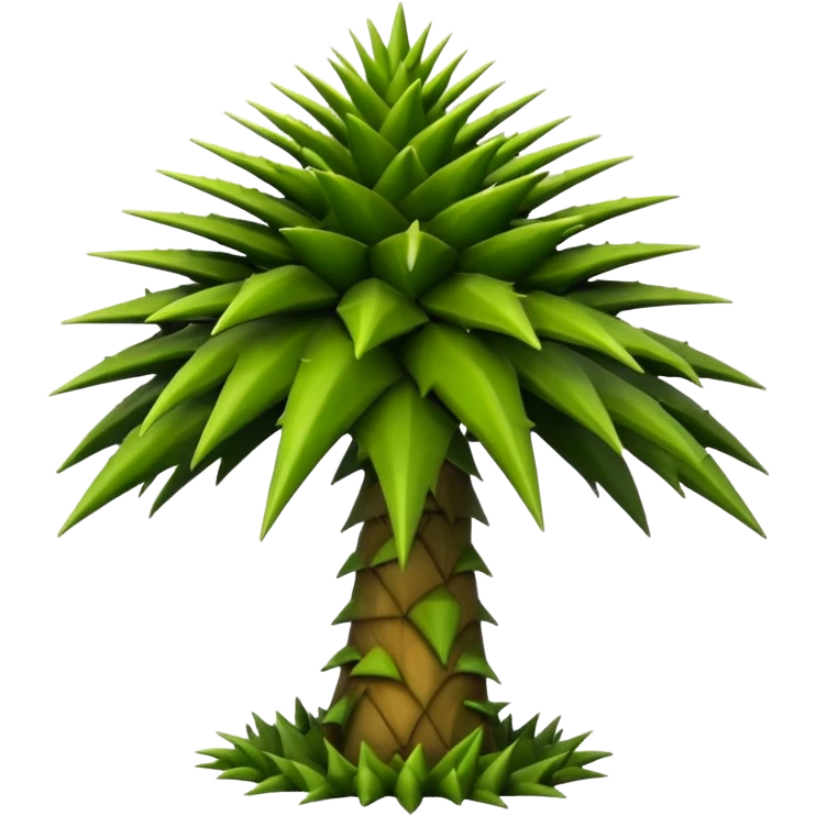 Monkey puzzle tree emoji