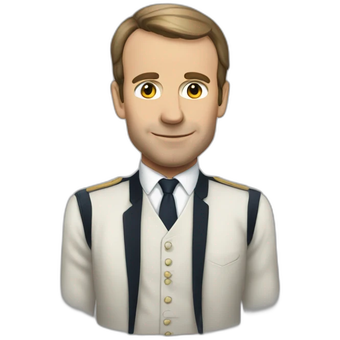 Macron plombier emoji
