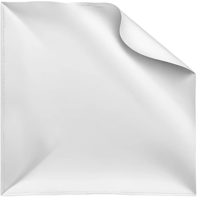 sheet of paper with a folded corner emoji