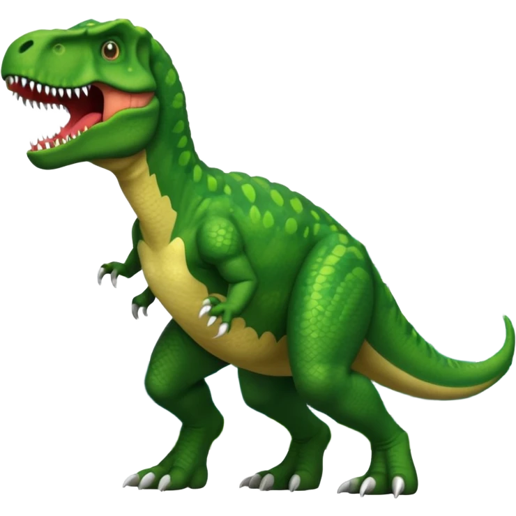 Trex attacks city emoji