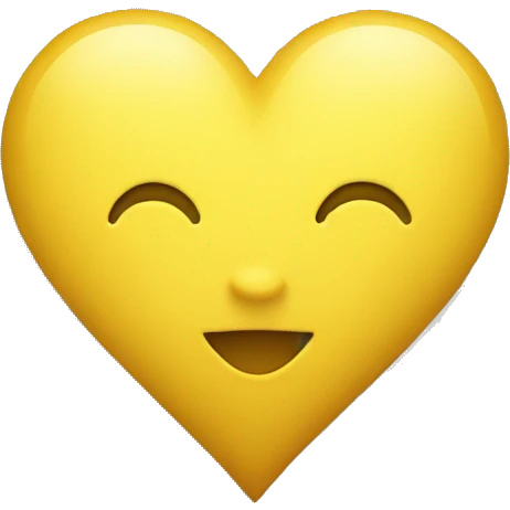 yellow heart emoji