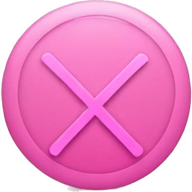 pink tick mark emoji