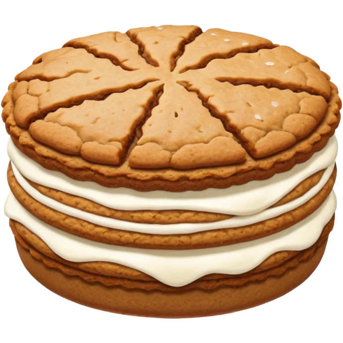 Oatmeal cream pie  emoji