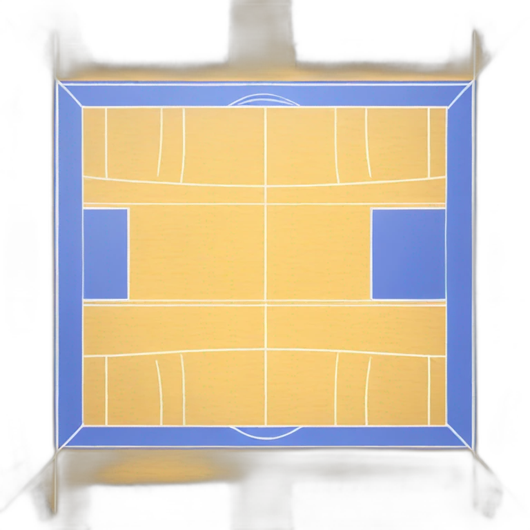 volleyball court emoji