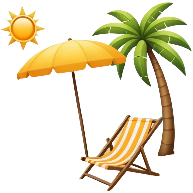Beach emoji