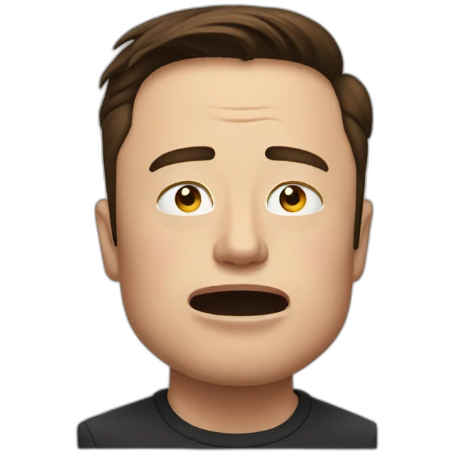 Elon Musk Crying emoji