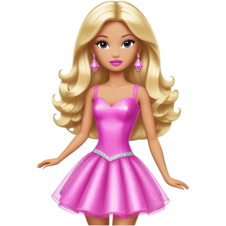 Sassy popstar barbie  emoji