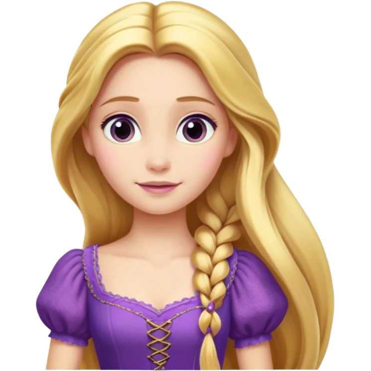 Rapunzel emoji