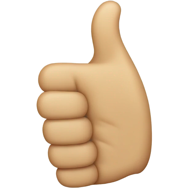 Thump up emoji