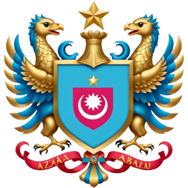 Azərbaycan Gerbi offical  emoji