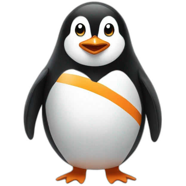 penguin athlete emoji