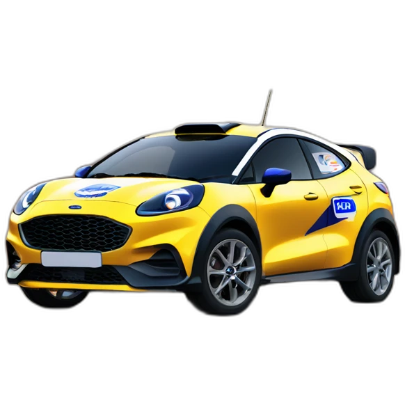 Ford Puma Rally 2023 emoji