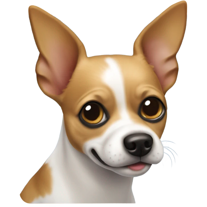 Chihuahua jack russell terrier mix pirate emoji