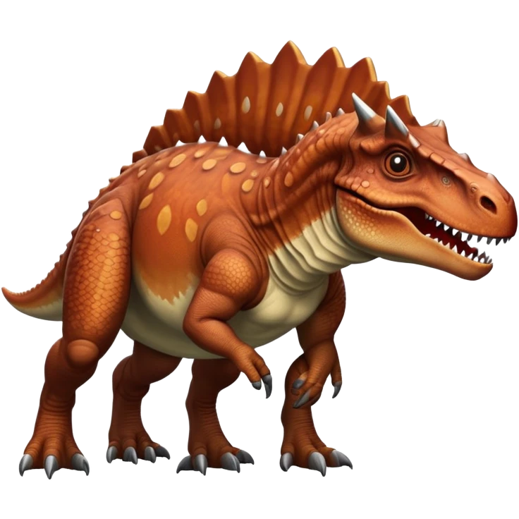 realistic short armed carnotaurus emoji