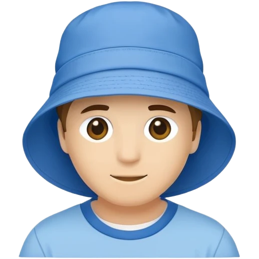 Bucket hat emoji
