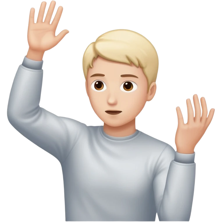 person using telekinesis powers to lift objects with their mind emoji