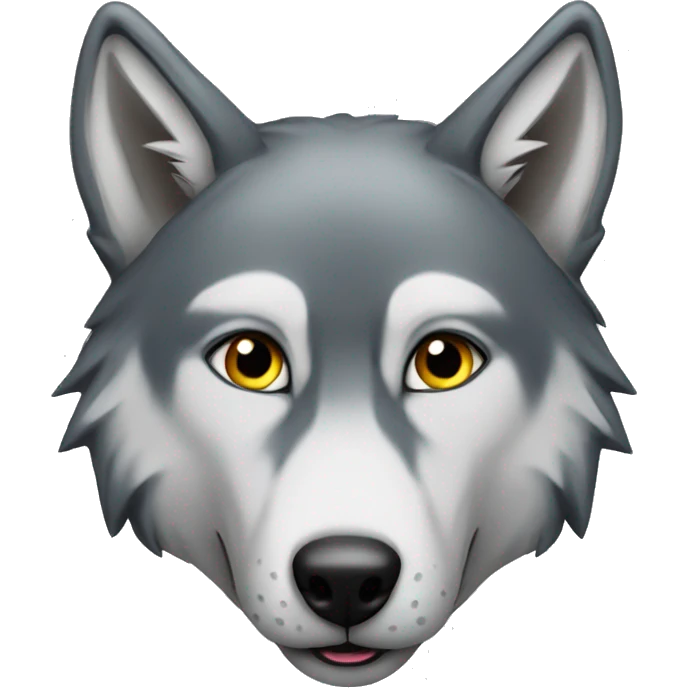 Wolf, bell emoji