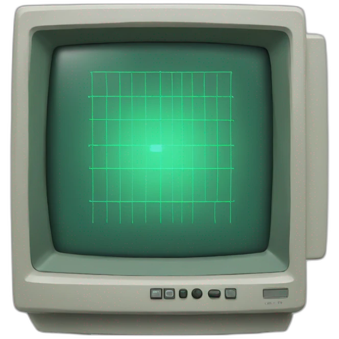 radar crt screen emoji