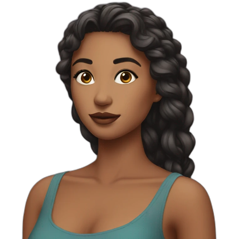 beautiful stunning girl emoji