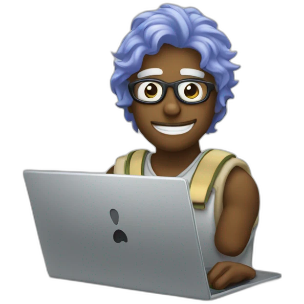 Sigma with laptop emoji