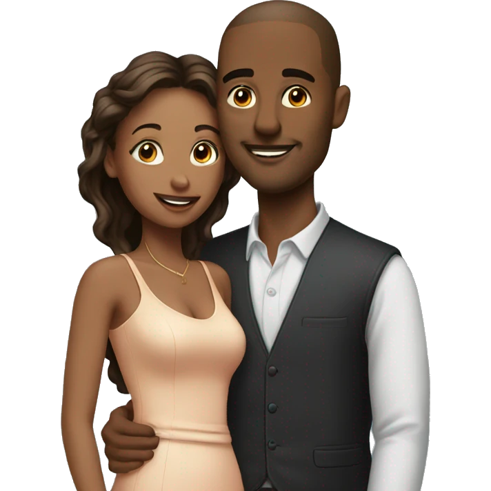 Couple love emoji