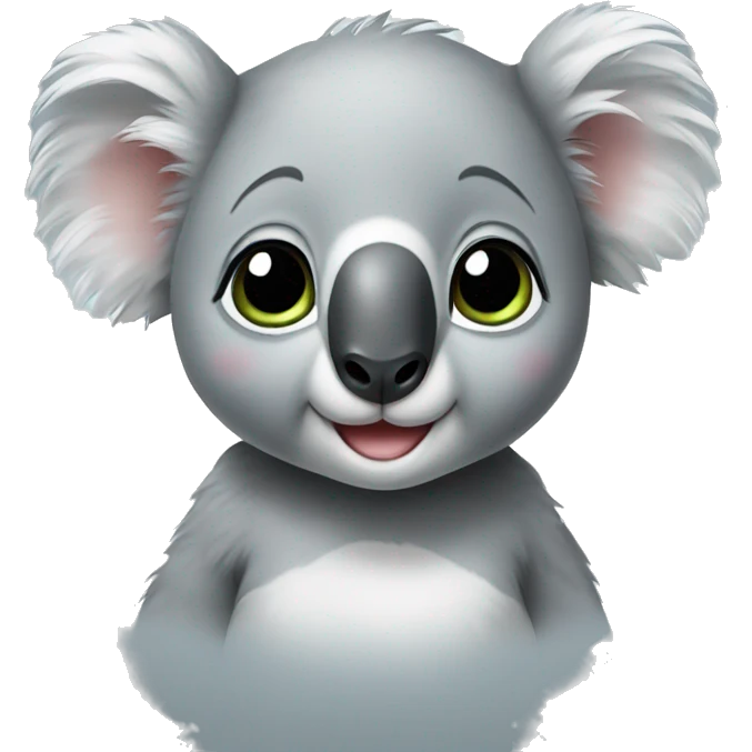 A baby koala  emoji