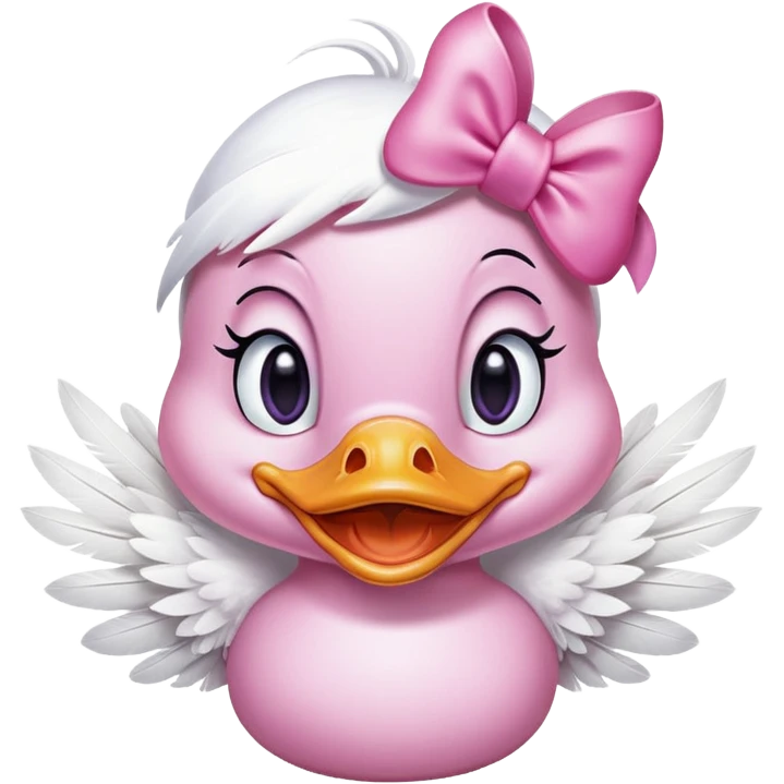 Daisy Duck smiling emoji