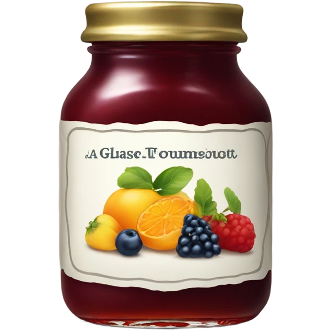 A bottle of Jam emoji