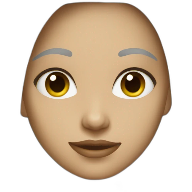 Girl white emoji
