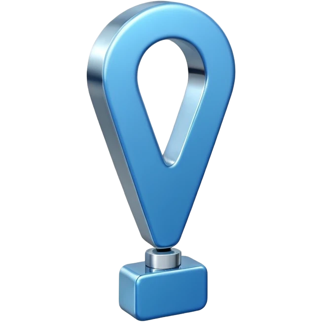 Blue Exclamation mark emoji