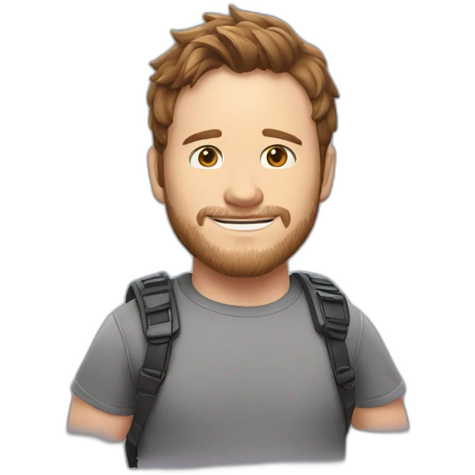 chris-pratt t-shirt emoji