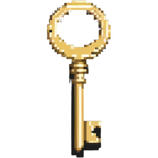 golden key emoji