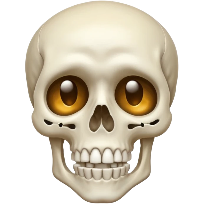 Squelette qui pleure emoji