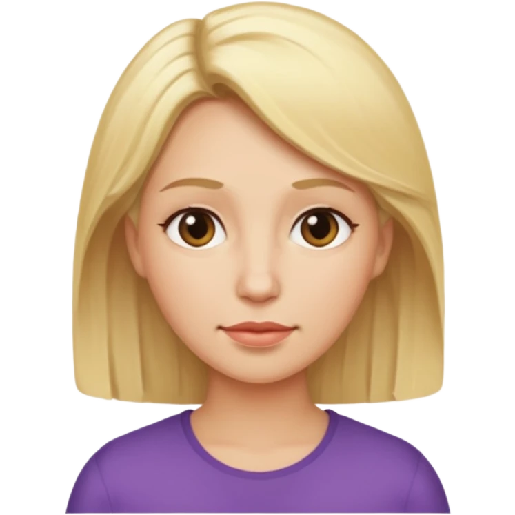 mother with blonde hair emoji