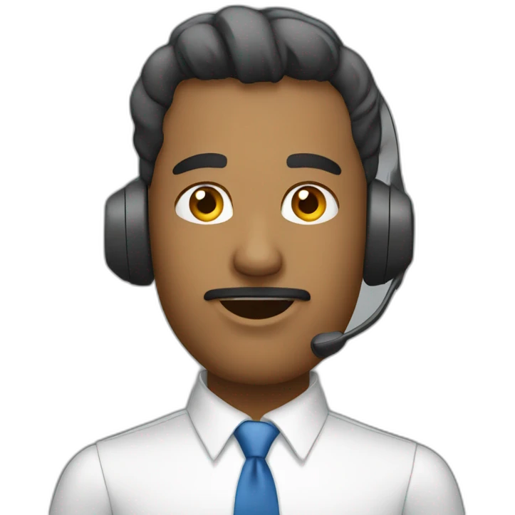 Telemarketing mind blowing emoji