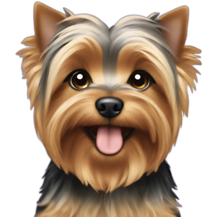 yorkie puppy emoji