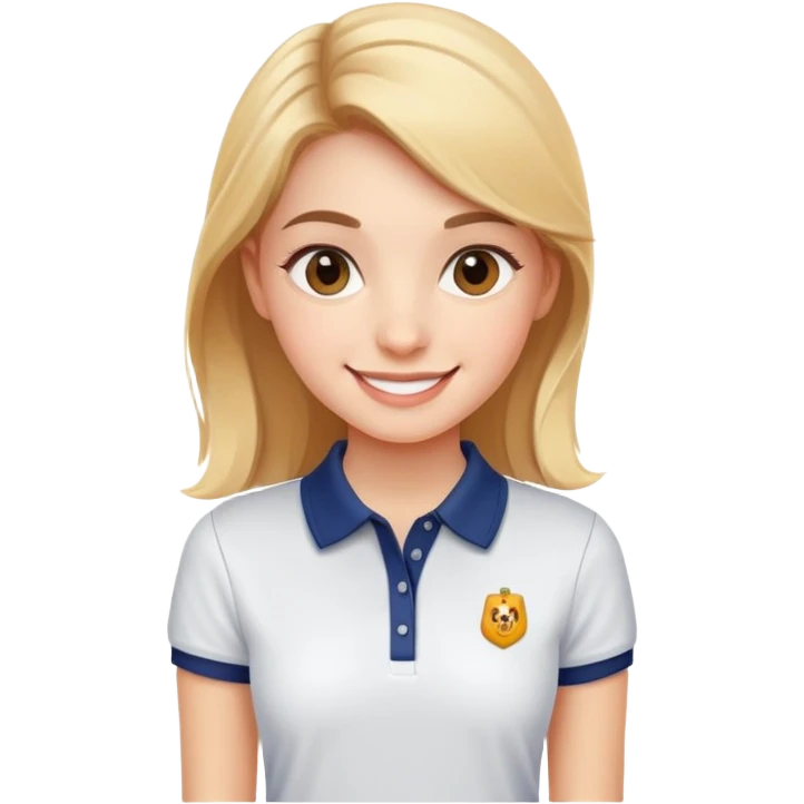Preppy girl emoji