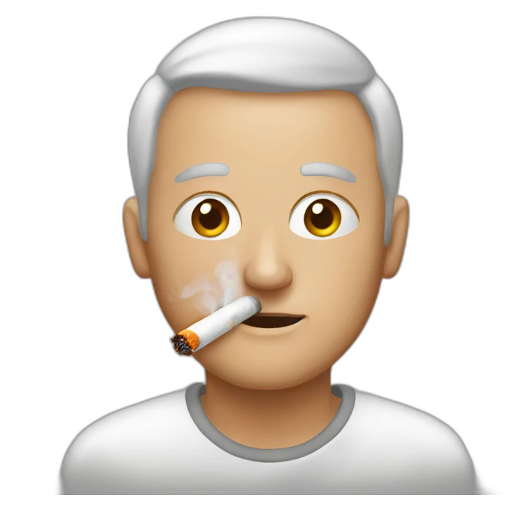 cancer-patient-smoking emoji