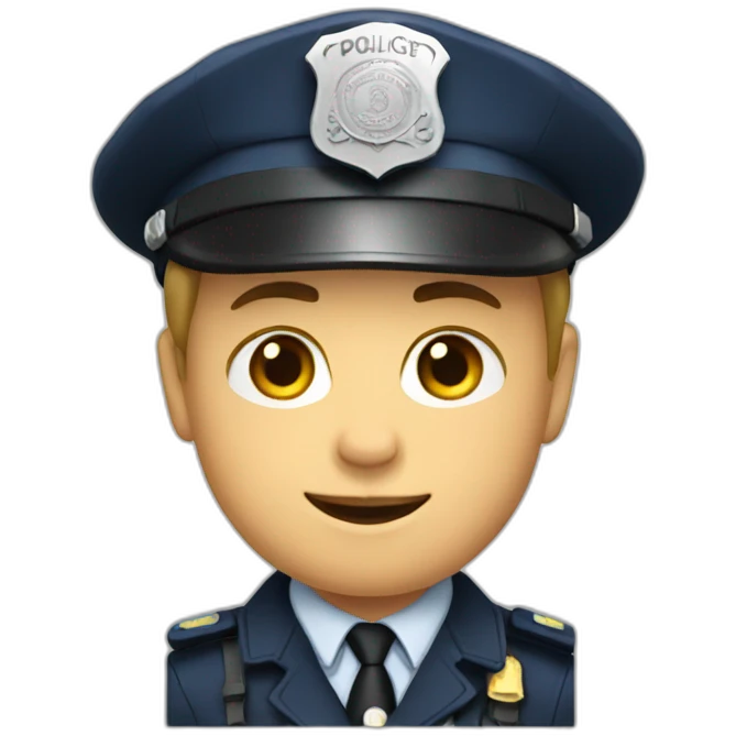 Policier emoji