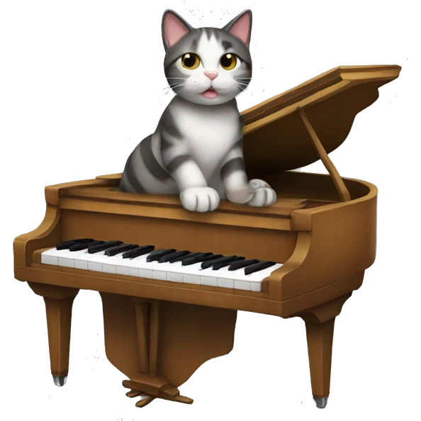 piano cat emoji