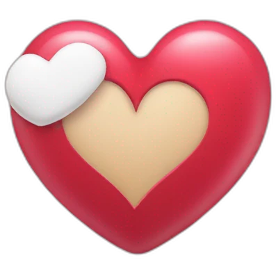 Coeur avec main emoji