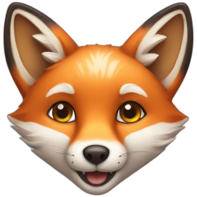 Cute Fox emoji