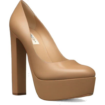 VALENTINO Tan-go PLATFORM PUMP black emoji