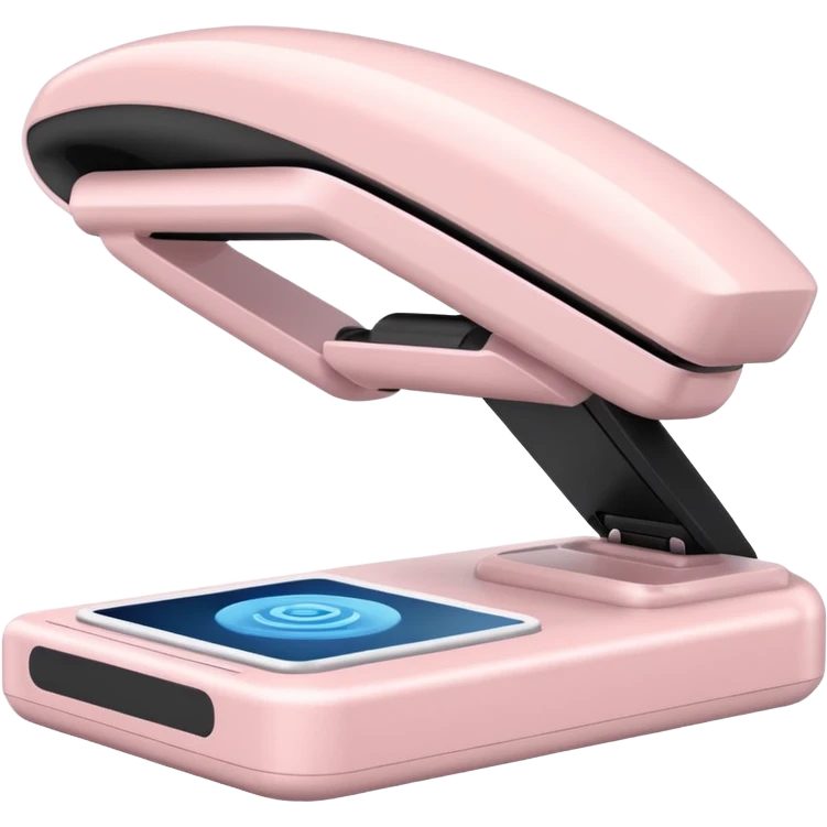 Light Pale Pink Scanner emoji