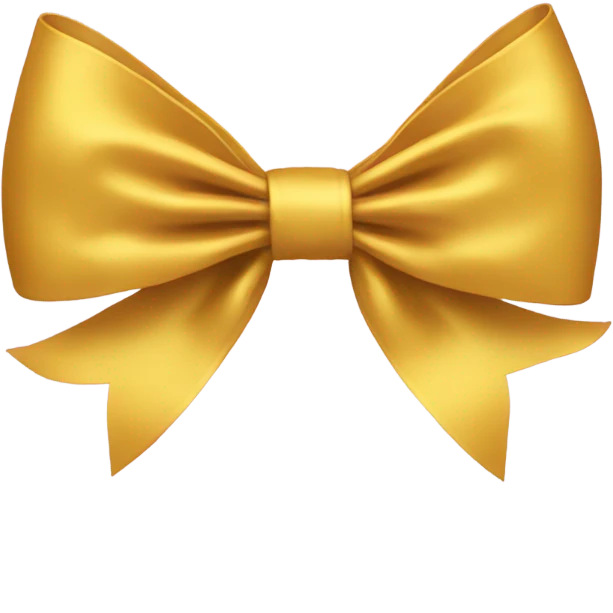 Coquette bows emoji