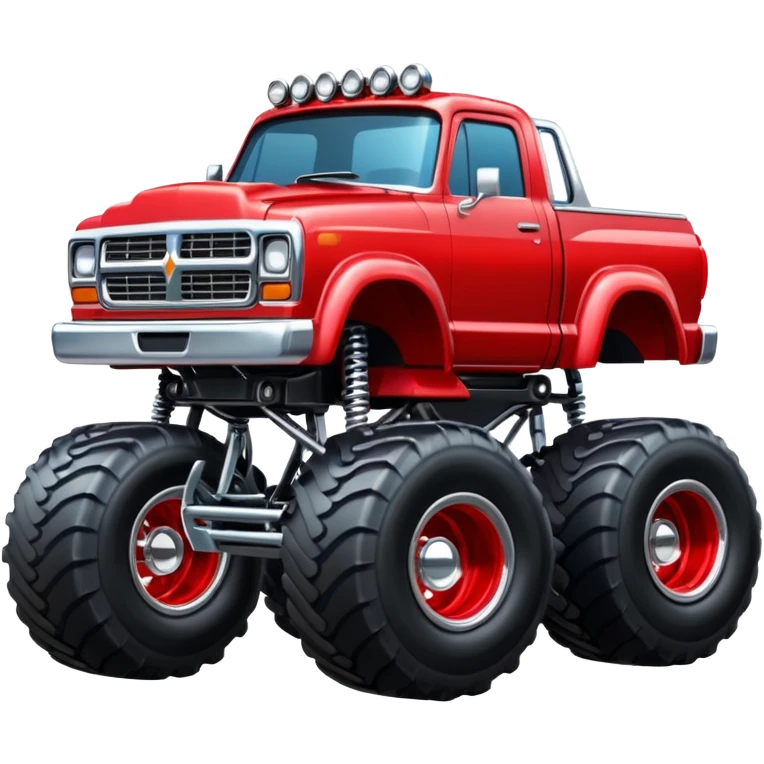 Monster truck emoji