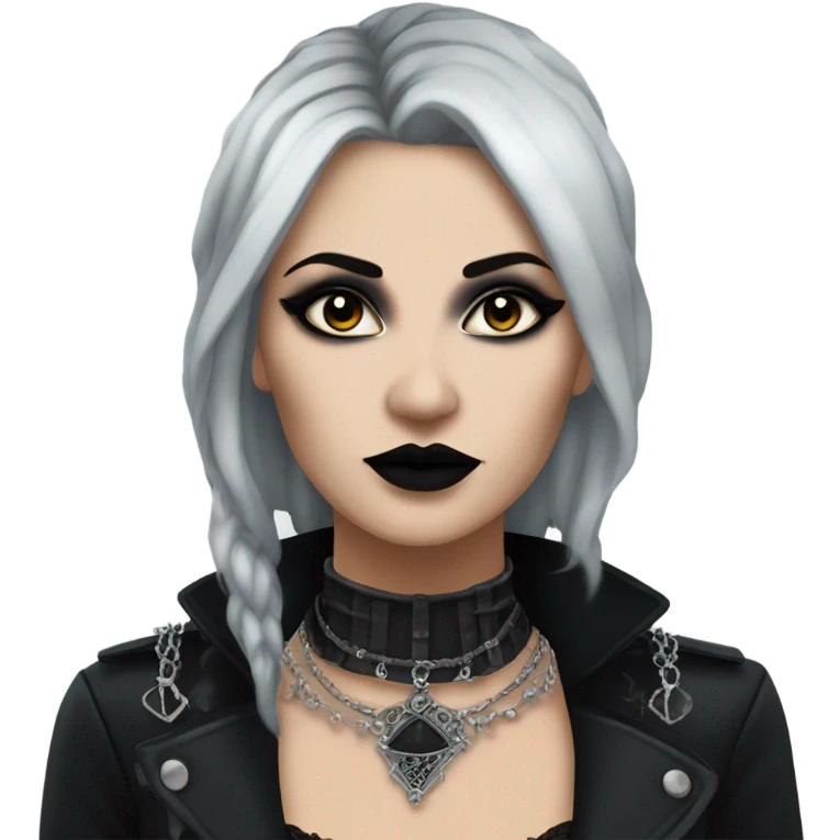 Goth mom emoji