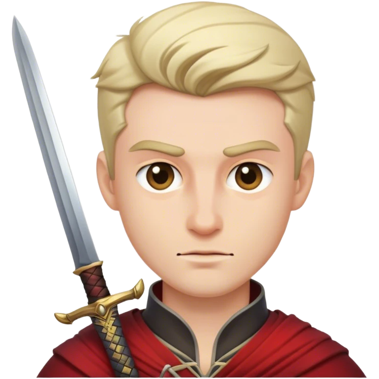 Man with sword emoji