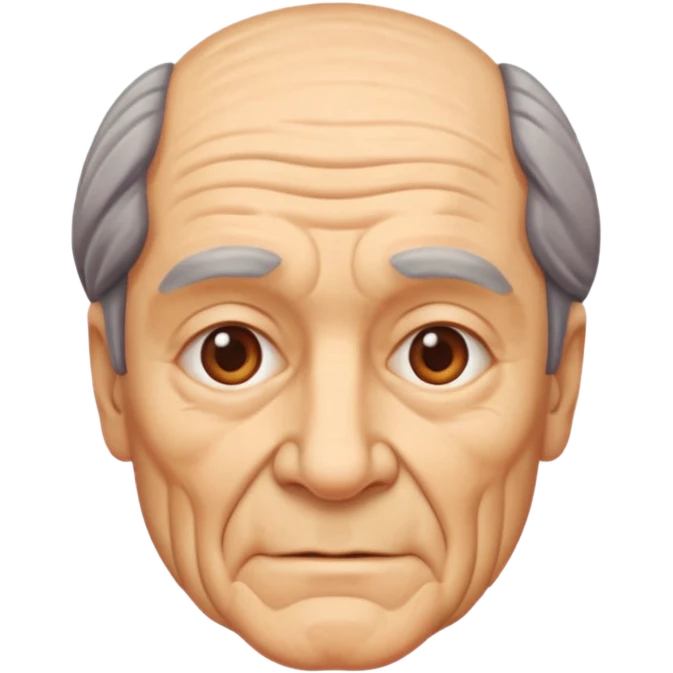 Retro old style amn emoji