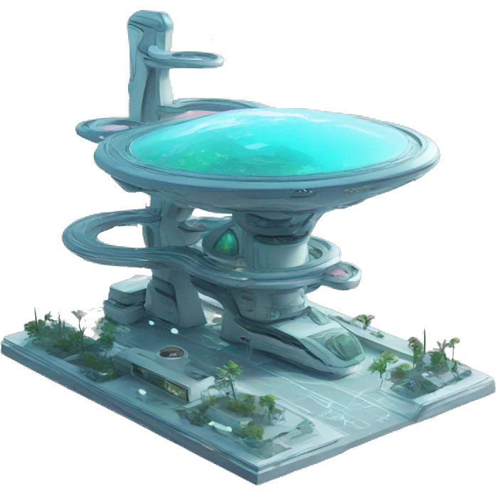 futuristic environment emoji